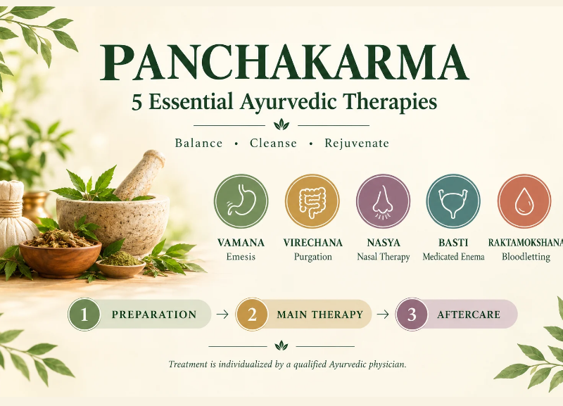 Panchakarma in Ayurveda: 5 Types, Benefits and Procedures
